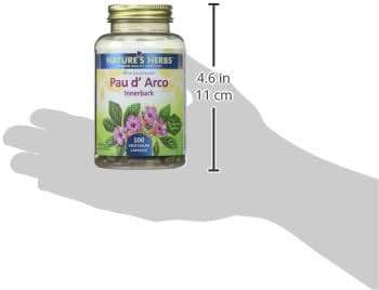Zand PAU D Arco Innerbark Capsules, 100 Count - Image 2