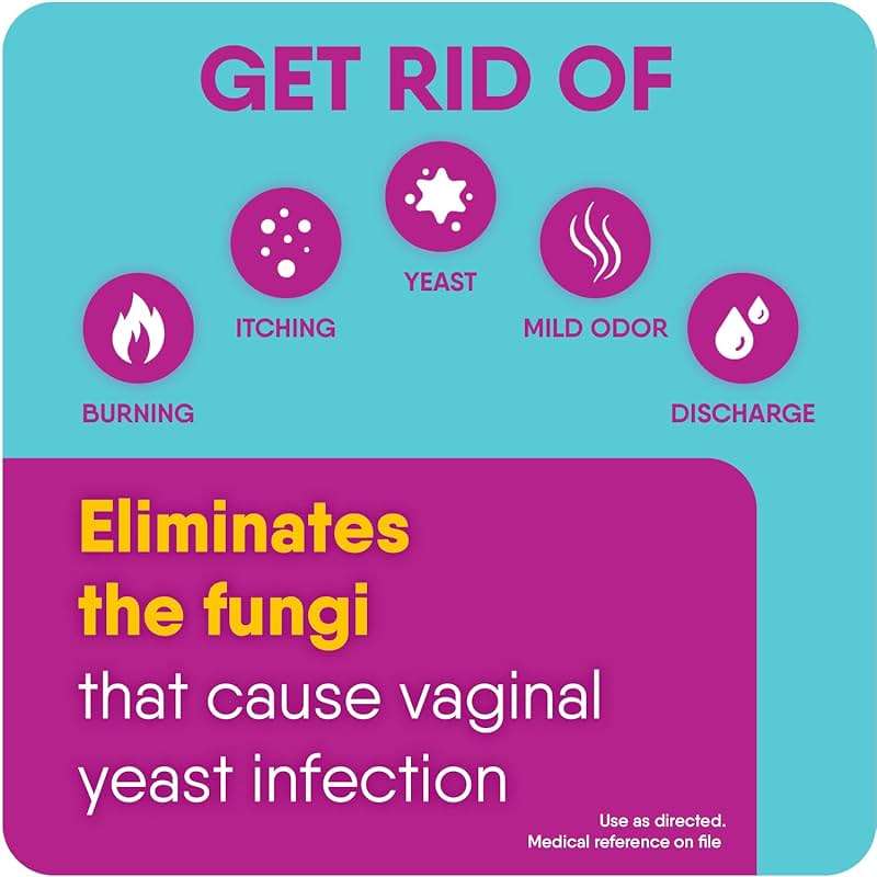 Lagicam 3 Day Vaginal Yeast Infection Treatment for Women, Start working on the 1st Day, Miconazole Nitrate, Antifungal Cream relieves Itching and Irritation, 3 Disposable Applicators & Cream (1 Pack) - Image 4