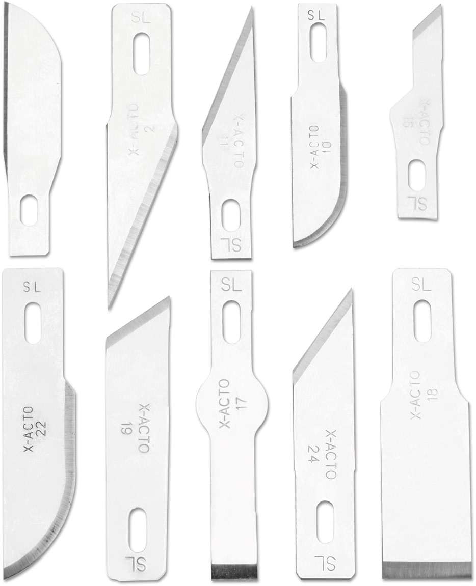 X-ACTO Compression Basic Knife Set, Includes 3 Knives, 13 Blades, Soft Carry Case, 17 Count - Crafting, Art Projects, Cutting Tools - Image 4