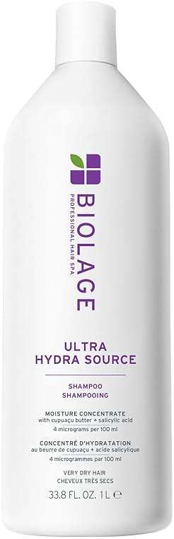 Biolage Ultra Hydra Source Shampoo - Deeply Moisturizes & Conditions Very Dry Hair, For Thick Hair - Image 1