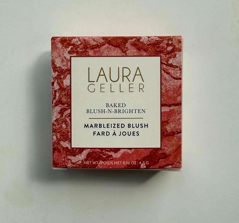 LAURA GELLER NEW YORK Baked Blush-n-Brighten for Mature Skin - 02 Tropic Hues - Powder Blush Won't Settle into Fine Lines - Buildable Natural Finish – Longlasting Formula - Made in Italy​ - Image 7
