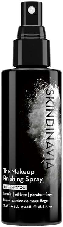 Skindinavia The Makeup Finishing Spray, Oil Control Makeup Setting Spray, All-Day Wear, Long-Lasting Up to 16+ Hours, Heat-Resistant & Waterproof, Fine Mist, 8.0 Oz - Image 1