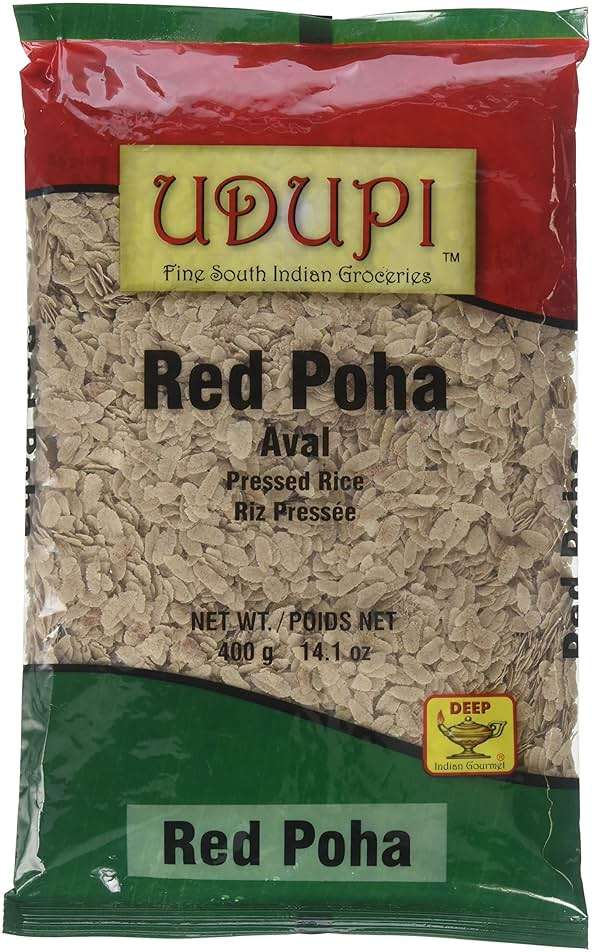Red Poha (Flattened Red Rice) "Aval" 400 Gram - Image 1