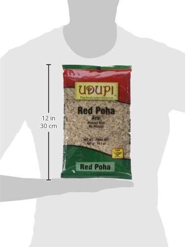 Red Poha (Flattened Red Rice) "Aval" 400 Gram - Image 3