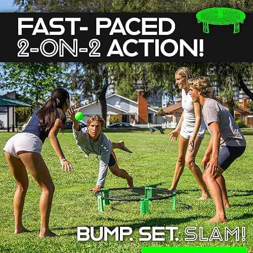 GoSports Slammo Game Set – Ultimate Lawn and Beach Game for Outdoor Fun - Image 3