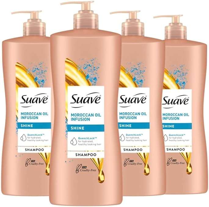 Suave Professionals Shine Shampoo Moroccan Infusion 28 Oz(Pack of 4) - Image 1
