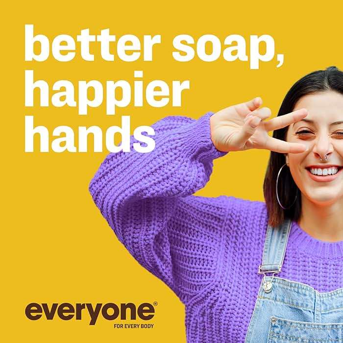 Everyone Liquid Hand Soap, 12.75 Ounce (Pack of 3), Meyer Lemon and Mandarin, Plant-Based Cleanser with Pure Essential Oils - Image 6