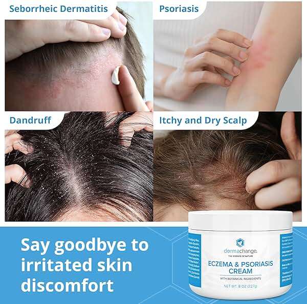 DermaChange Eczema & Psoriasis Cream for Dry and Itchy Skin - Seborrheic Dermatitis Face Cream - Soothing & Hydrating - Manuka Honey & Shea Butter - Psoriasis Relief for Adults & Kids (8oz) - Image 5