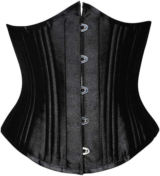 SHAPERX Women's Waist Training Corsets Underbust Heavy Duty 26 Steel Boned Hourglass Silhouette Body Shaper - Image 1