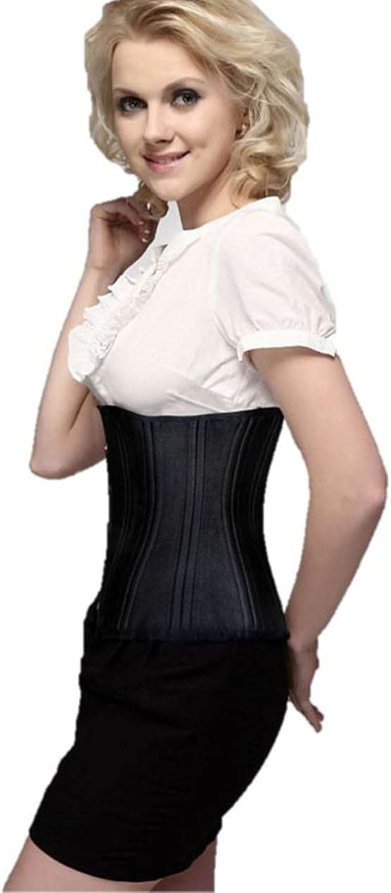 SHAPERX Women's Waist Training Corsets Underbust Heavy Duty 26 Steel Boned Hourglass Silhouette Body Shaper - Image 4