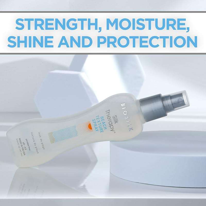 BioSilk Beach Texture, Styling Salt Spray for Natural Waves & Texture, Sulfate, Paraben, & Cruelty-Free, 5.64 oz - Image 4