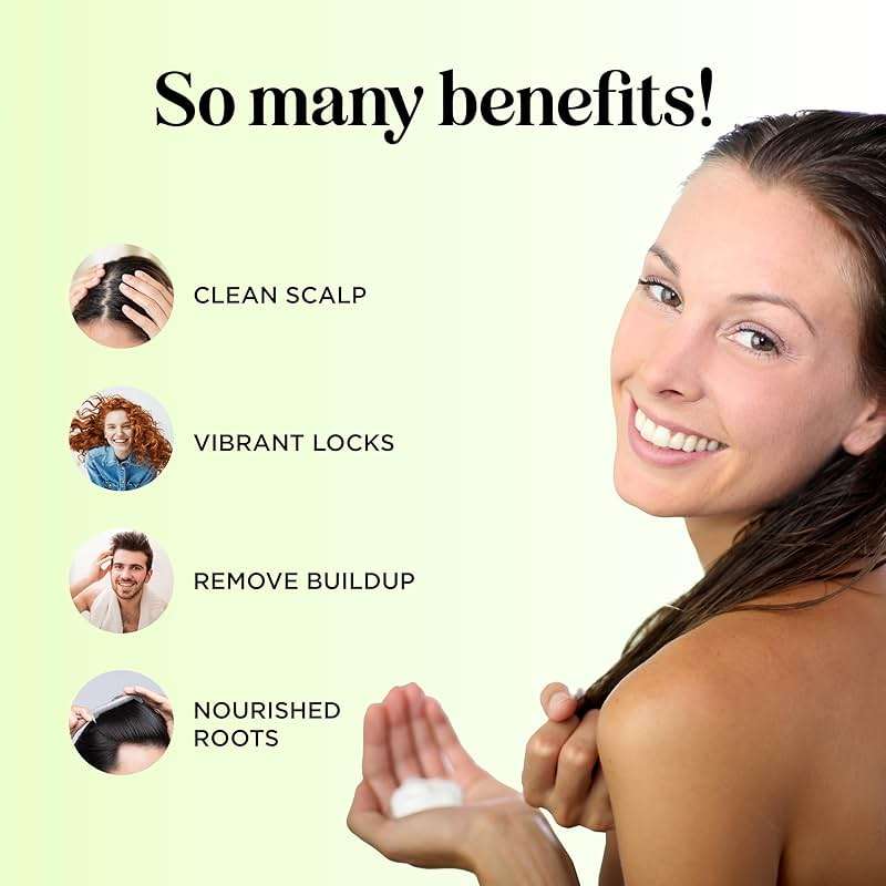 Oily Hair Shampoo for Greasy Hair - Clarifying Shampoo for Oily Hair and Dry Scalp Cleanser for Build Up - Deep Cleansing Shampoo for Oily Scalp Toner with Purifying Essential Oils for Hair Care - Image 2