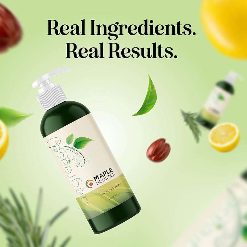 Oily Hair Shampoo for Greasy Hair - Clarifying Shampoo for Oily Hair and Dry Scalp Cleanser for Build Up - Deep Cleansing Shampoo for Oily Scalp Toner with Purifying Essential Oils for Hair Care - Image 9