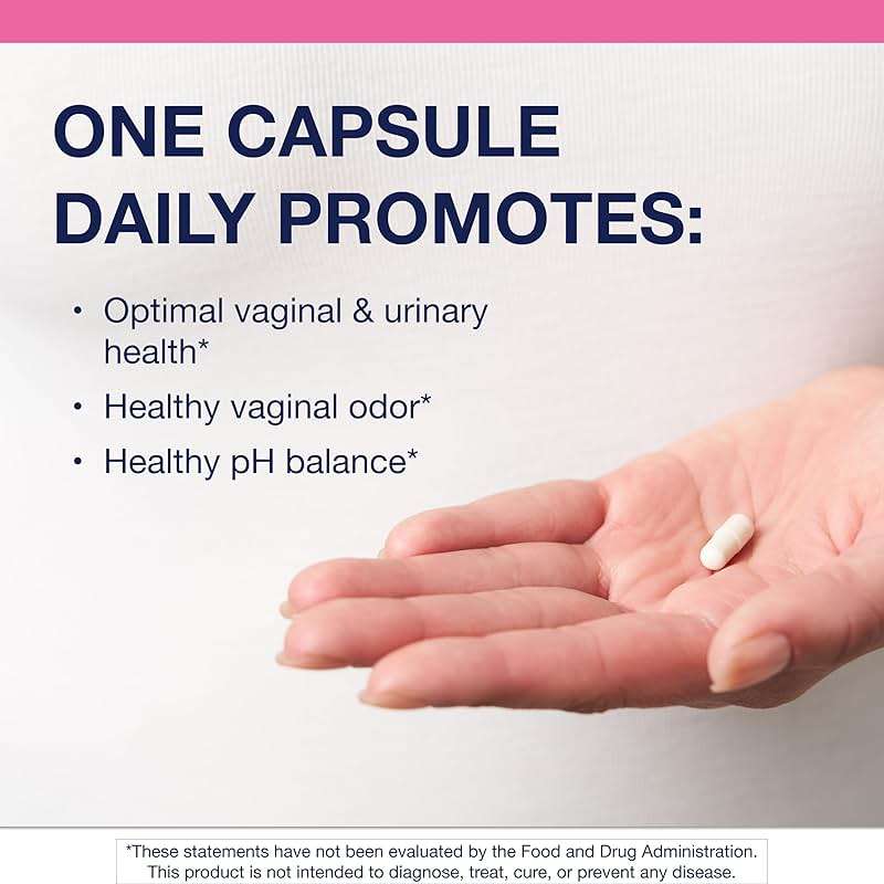 Metagenics UltraFlora Women’s Probiotic – Shelf-Stable Supplement for Vaginal Health, Yeast Balance & Urinary Comfort – with Lactobacillus GR-1 & RC-14 – Non-GMO – 30 Capsules* - Image 3