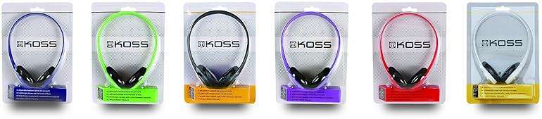 Koss KPH7G Portable On-Ear Headphone with Adjustable Headband - Green, 8.7 x 6.2 x 2.0 - Image 4
