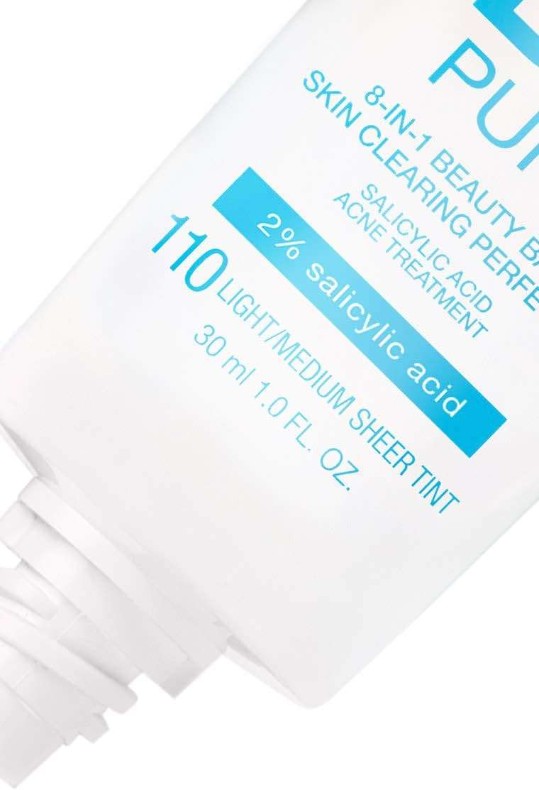 Maybelline Dream Pure Skin Clearing BB Cream, 8-in-1 Skin Perfecting Beauty Balm With 2% Salicylic Acid, Sheer Tint Coverage, Oil-Free, Light/Medium, 1 Count - Image 12