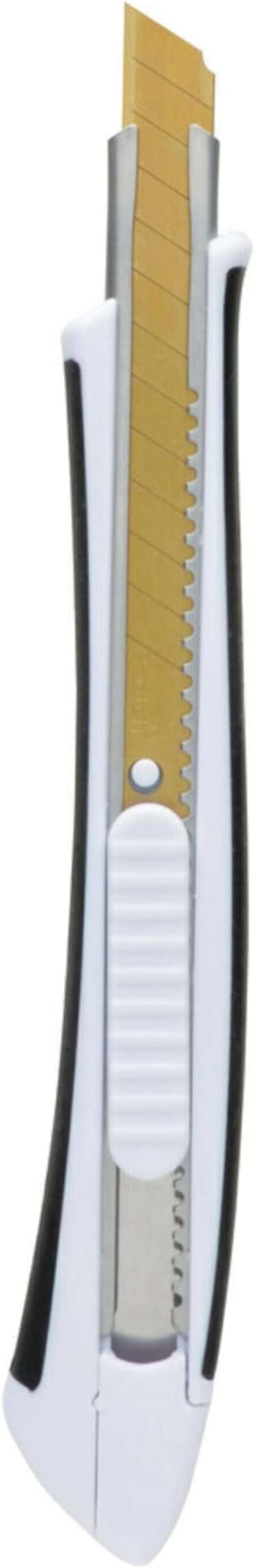Scotch Titanium Snap-Off Utility Knife – Small 9mm Precision Cutter with Click & Lock Blade, Comfort Grip Handle (Titanium Stays Sharp 3X Longer) - Image 3