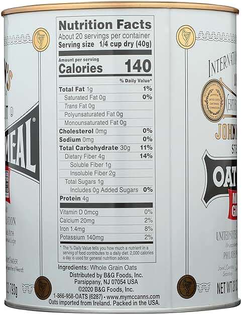 McCanns, Oatmeal Irish Tin, 28 Ounce - Image 7