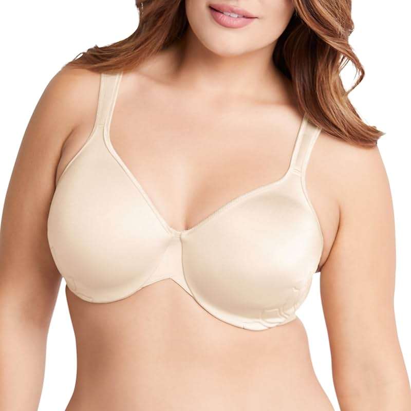 Bali Women's Push-Up Bra, Live It Up Full-Coverage Bras for Women, Cushioned Straps, Full Coverage - Image 1