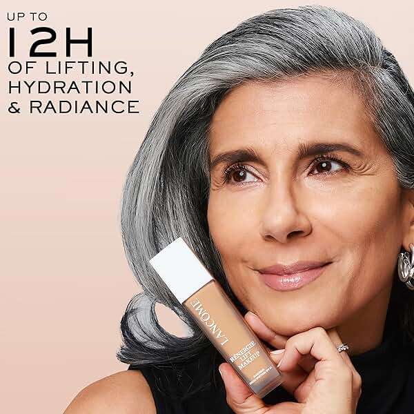 Lancôme Renergie Lift Makeup Foundation - Lightweight & Hydrating Formula, Medium-Full Coverage, SPF 27, Anti-Aging, Lifting & Firming, Up to 12H Wear - Image 7