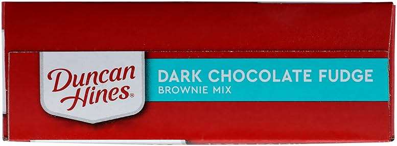 Duncan Hines Family Size Dark Chocolate Fudge Brownie Mix, 18.2 oz. - Image 6