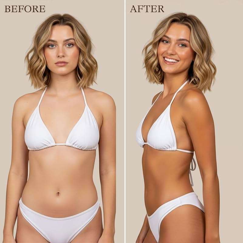 Beauty by Earth Self Tanner - USA Made with Natural & Organic Ingredients, Moisturizing Self Tanning Lotion with Aloe Vera & Coconut for a Natural Glow, Streak-Free Fake Tan (Medium) - Image 2