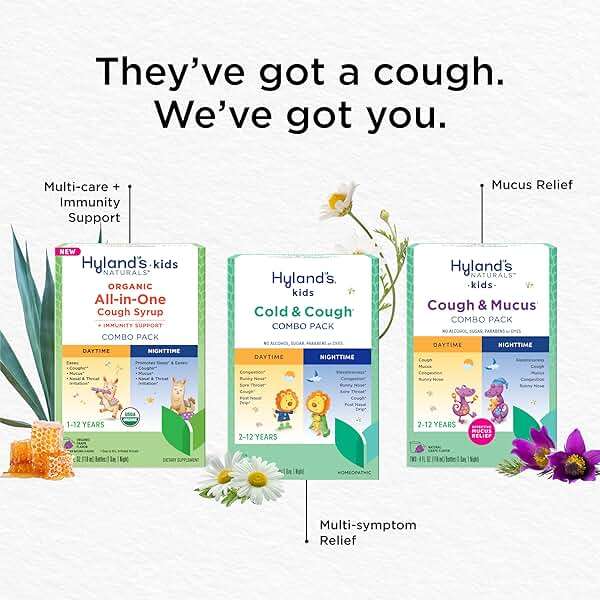Hyland's Kids Cold and Cough, Day and Night Combo Pack, Cold Medicine for Ages 2 and up, Syrup Cough Medicine for Kids, Nasal Decongestant, 4 Fl Oz (Pack of 2) - Image 7