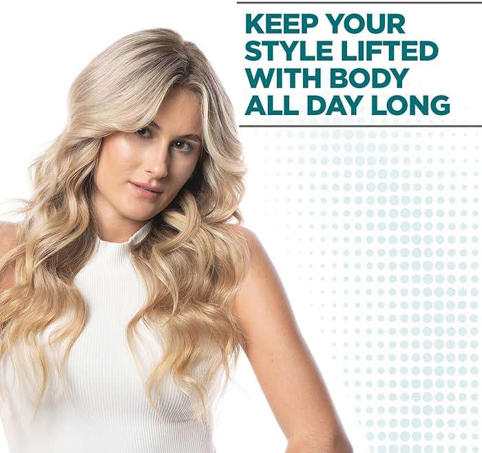 BioSilk Volumizing Therapy Strong Hold Hair Spray, Adds Volume, Strength & Shine, Long-Lasting Style, Silk & Rice Proteins, Sulfate-Free, Paraben-Free, Cruelty-Free, 10 Oz - Image 3