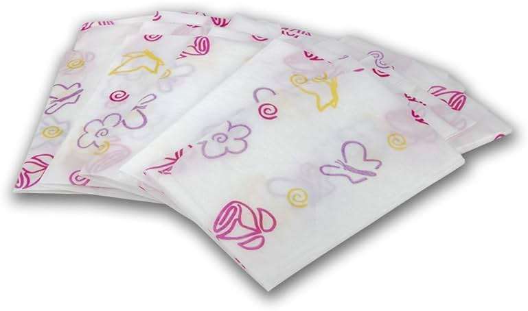 Potty Shields Toilet Seat Covers Disposable (20 Pack, Floral) - XL Waterproof Toilet Cover for Toddlers, Kids & Adults - Portable & Individually Wrapped for Travel, Potty Training & Public Restrooms - Image 9