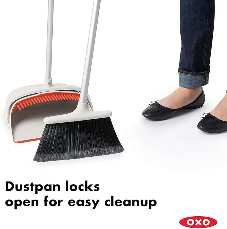 OXO Large Upright Sweep Set, Off-white, 8.5" - 12" - Image 3