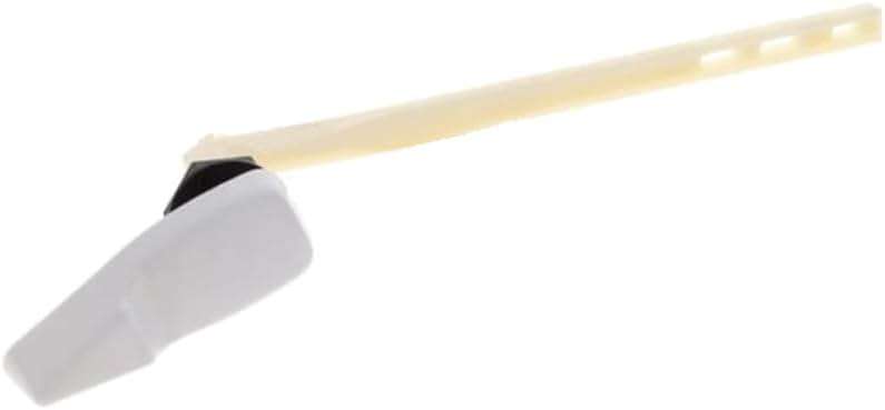 Mansfield 40 Left-Hand Front Mount Toilet Tank Lever - Compact 7-Inch ABS Arm - Fits Models 11, 21, 26, 160, 161, 165, 170, 171, 175, 180, 190 – White Plastic Handle - Image 5