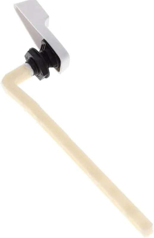 Mansfield 40 Left-Hand Front Mount Toilet Tank Lever - Compact 7-Inch ABS Arm - Fits Models 11, 21, 26, 160, 161, 165, 170, 171, 175, 180, 190 – White Plastic Handle - Image 7
