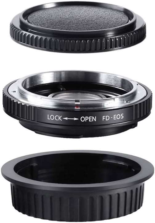 K&F Concept Pro Lens Mount Adapter Compatible for Canon FD FL 35mm SLR Lens to Canon EOS (EF, EF-S) Camera, Compatible with Canon 1D, 1DS, Mark II, III, IV, Digital Rebel T5i, T4i, T3i, T3 - Image 6