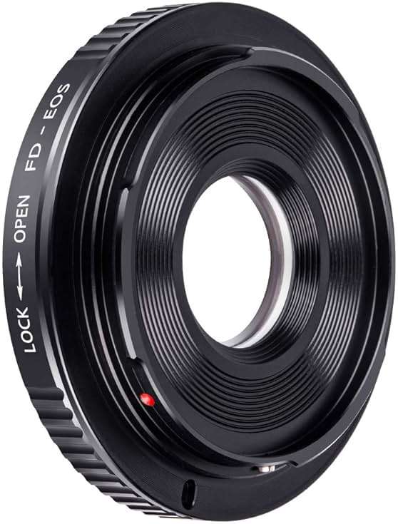 K&F Concept Pro Lens Mount Adapter Compatible for Canon FD FL 35mm SLR Lens to Canon EOS (EF, EF-S) Camera, Compatible with Canon 1D, 1DS, Mark II, III, IV, Digital Rebel T5i, T4i, T3i, T3 - Image 8