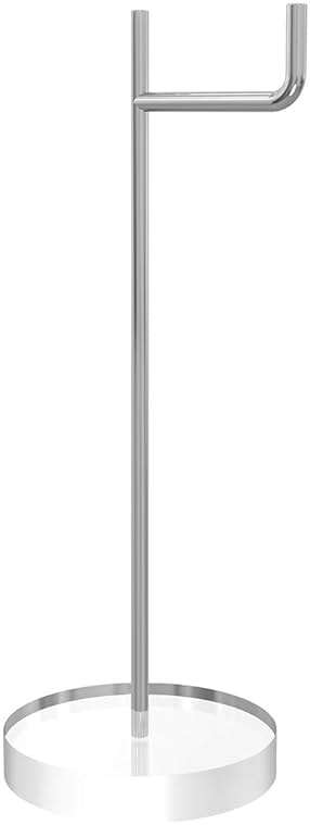 GEEKRIA Clear Acrylic Headphone Stand, Aluminum Headset Holder for Desk, Gaming Headphones Hanger Compatible with Sony WH-1000XM6/1000XM5/1000XM4, Bose QC35, AirPods Max - Image 3