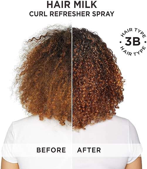 Carol's Daughter Hair Milk Curl Refresher Spray for Coils and Waves, with Agave, Sweet Almond and Wheat Protein, 10 fl oz - Image 3