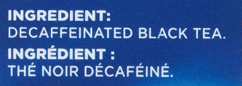 Tetley Orange Pekoe Decaffeinated Tea 80 Decaf Tea Bags 160g {Imported from Canada} - Image 2