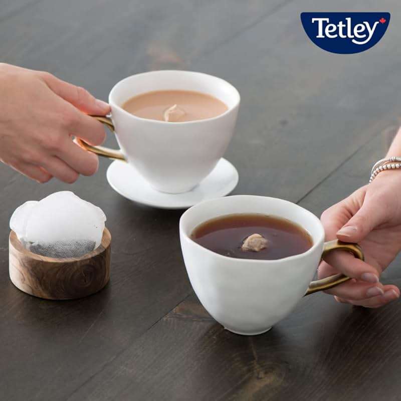 Tetley Orange Pekoe Decaffeinated Tea 80 Decaf Tea Bags 160g {Imported from Canada} - Image 4