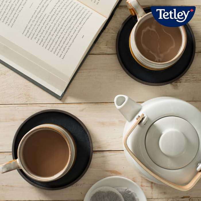 Tetley Orange Pekoe Decaffeinated Tea 80 Decaf Tea Bags 160g {Imported from Canada} - Image 5