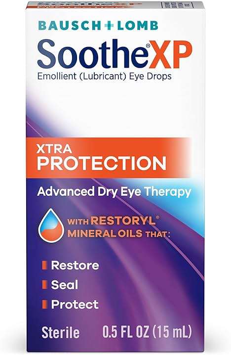 Soothe XP Eye Drops for Dry Eye Symptoms, Xtra Protection Lubricating Eye Drops, Restores Moisture, Relieves Irritation and Protects Against Tear Loss, Advanced Dry Eye Therapy, 0.5 Fl Oz - Image 4