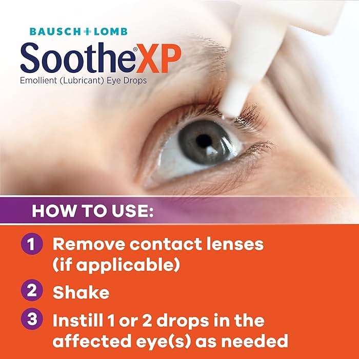 Soothe XP Eye Drops for Dry Eye Symptoms, Xtra Protection Lubricating Eye Drops, Restores Moisture, Relieves Irritation and Protects Against Tear Loss, Advanced Dry Eye Therapy, 0.5 Fl Oz - Image 6