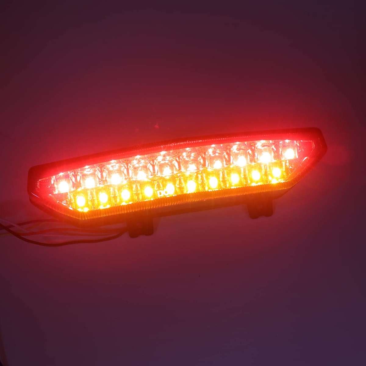 HTTMT MT124-SK Led Tail Brake Light Turn Signals Compatible with Kawasaki Ninja Zx 6R 2007 2008 Smoke - Image 5