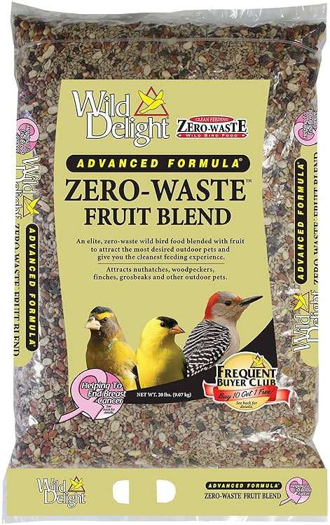 Wild Delight Zero-Waste Fruit Blend Bird Food, 5 Lb - Image 2