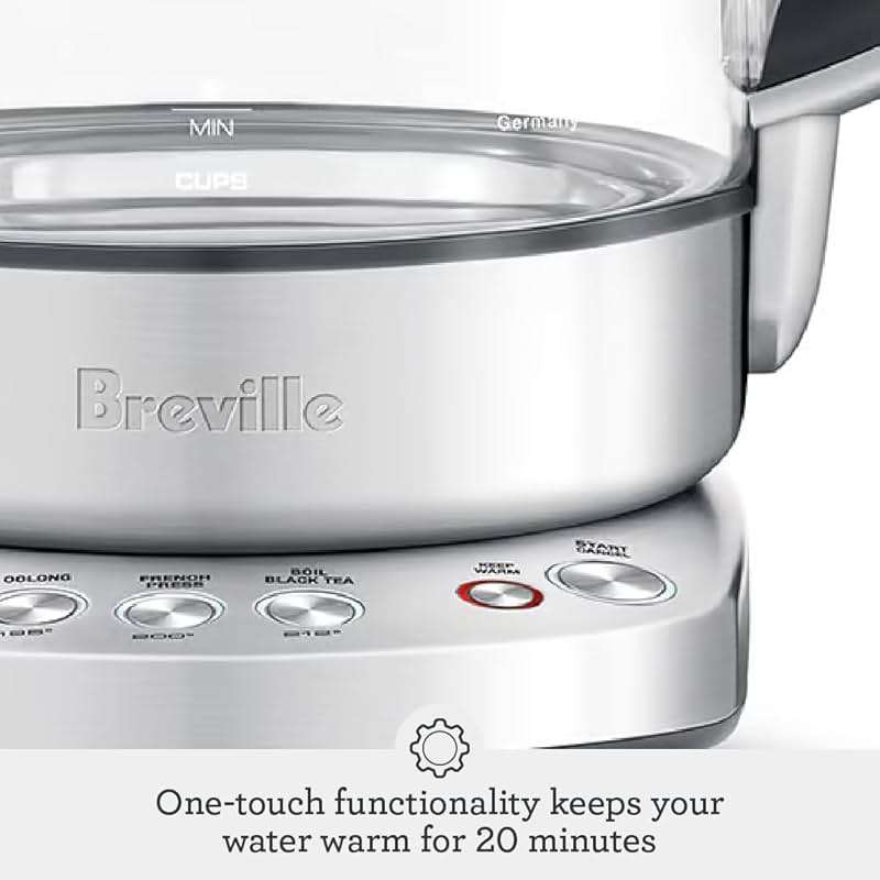 Breville BKE830XL IQ Kettle Pure Water Heater, 57 oz, Brushed Stainless Steel - Image 4