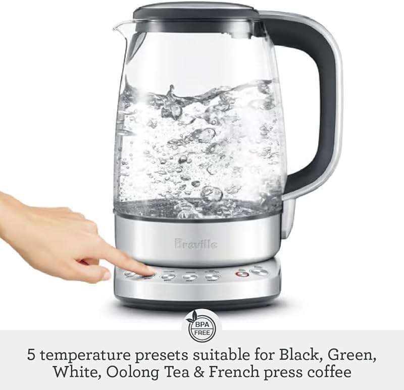 Breville BKE830XL IQ Kettle Pure Water Heater, 57 oz, Brushed Stainless Steel - Image 6