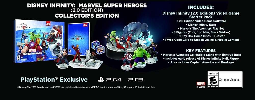 Disney INFINITY Disney Infinity: Marvel Super Heroes (2.0 Edition) Collector's Edition - PS4 (US) - Not Machine Specific - Image 2