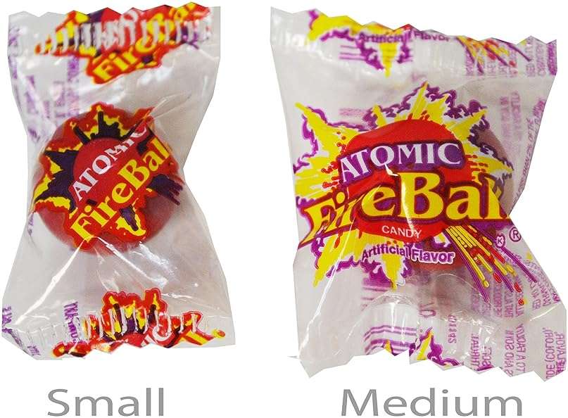 Ferrara Candy Atomic Fireballs Medium (Fireball Fire ball) (2Lb) - Image 3