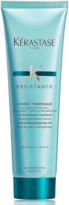 Kerastase Resistance Heat Protection Serum For All Hair Types - Reduces Breakage and Damage from Blow Dry and Heat Styling, 5.07 Fl Oz - Image 1