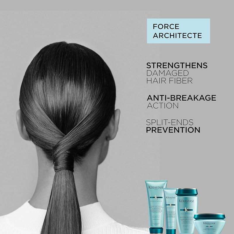 Kerastase Resistance Heat Protection Serum For All Hair Types - Reduces Breakage and Damage from Blow Dry and Heat Styling, 5.07 Fl Oz - Image 3