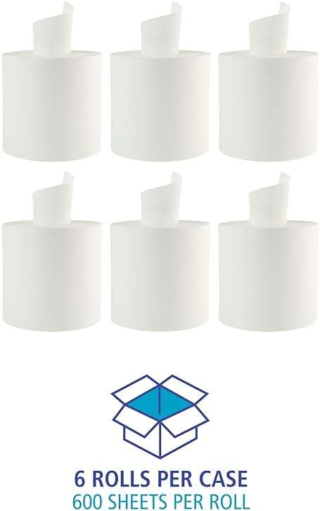 Boardwalk 410322 Center-Pull Roll Towel, 2-Ply, 10" Width, 10" Width (Pack of 3600) - Image 4